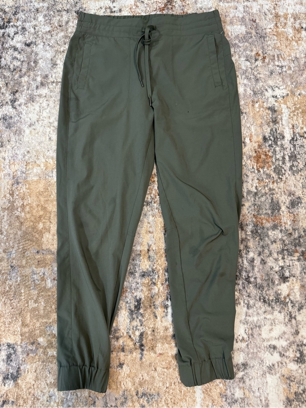 Kyodan Olive Green Women's Jogger Pants with Drawstring